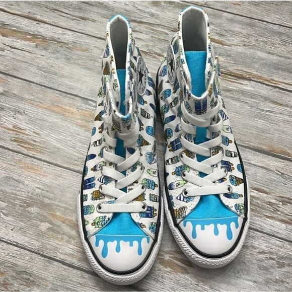 Little Kid Chuck Taylor All Star 🌟 Easy-On Frozen Treats Sneakers Shoes Size 3 - Picture 4 of 12